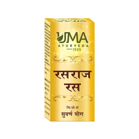 Uma Ayurveda Rasraj Ras Ayurvedic Tablets 10 Tab