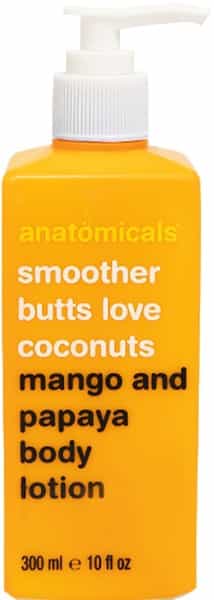 Anatomicals | Mango & Papaya Lotion | Nourishing & Softening | Paraben Free | Unisex | 300 Ml