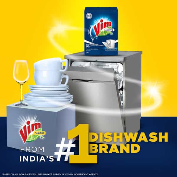Vim Matic Dishwasher Salt - 1 Kg