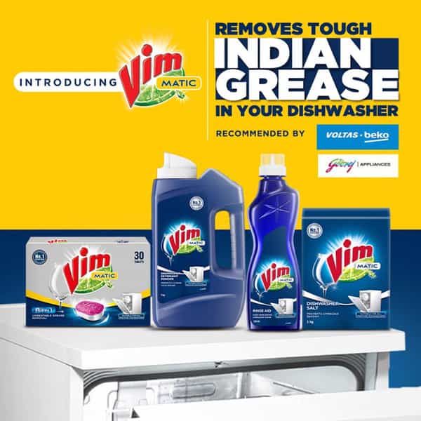 Vim Matic Dishwasher Salt - 1 Kg