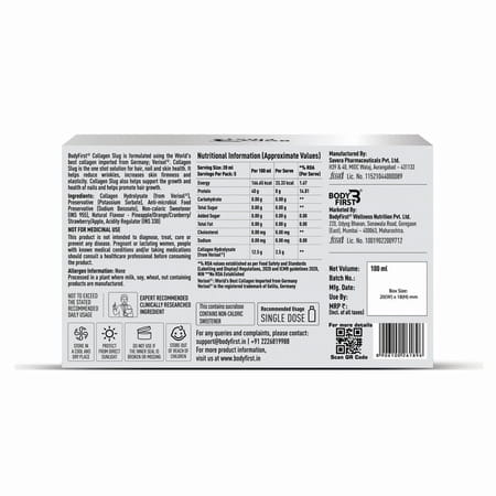 Bodyfirst Collagen Slug Assorted (Pack Of 5)