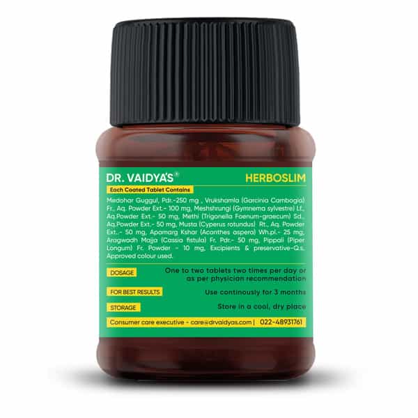 Dr. Vaidya's Herboslim Tablet -30