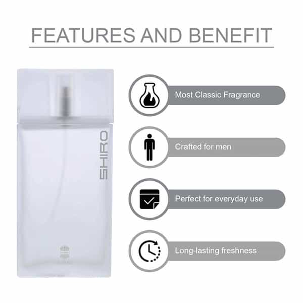 Ajmal Shiro Edp 90Ml Perfume For Men And Majmua Cp Oil Alcohol-Free Attar 10Ml For Unisex