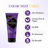 Cosglam Semi Permanent Hair Color | No Peroxide | Ammonia Free Hair Colour 61 Purple Blue - 120gm