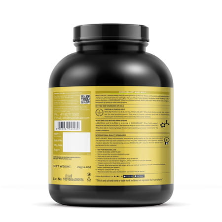 Muscleblaze Whey Gold | 100 Whey Protein Isolate | Labdoor Usa Certified (Mocha Cappuccino | 2Kg)