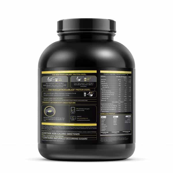 Muscleblaze Whey Gold | 100 Whey Protein Isolate | Labdoor Usa Certified (Mocha Cappuccino | 2Kg)