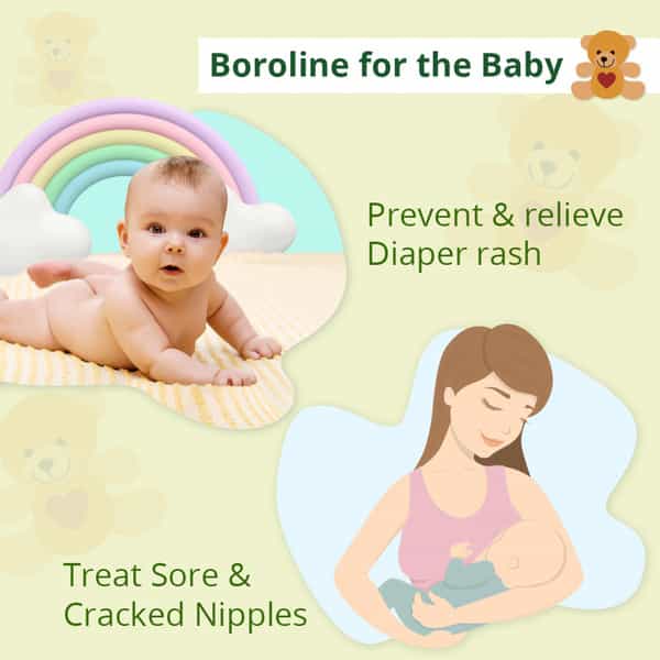 Boroline Dry Skin Care Combo - Antiseptic Cream (2X100gm) 