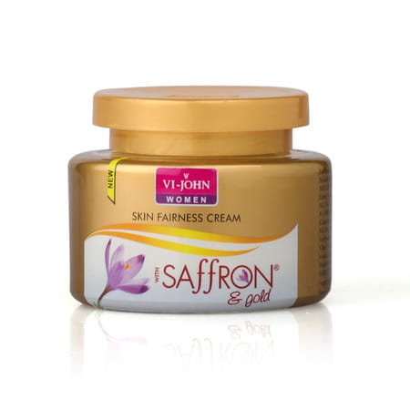 Vi-John Women Saffron Fairness Cream With Gold Extracts 50g-Pack Of 2