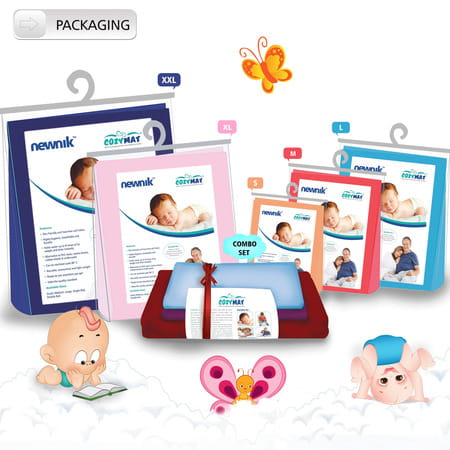 Newnik Cozymat Dry Sheet (Size: 70cm X 100cm) Medium Yellow