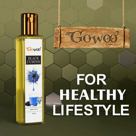 Go Woo 100% Pure Black Cumin Carrier Oil And Weight Loss 100 Ml