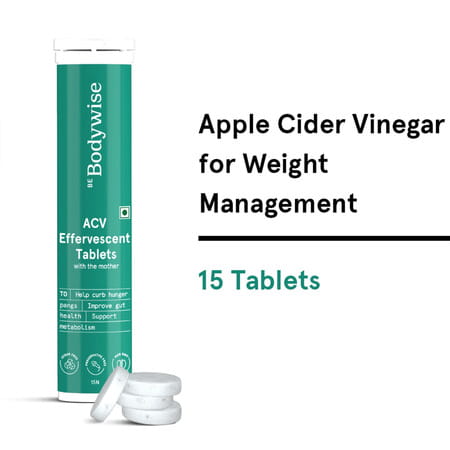 Be Bodywise Apple Cider Vinegar Effervescent Tablets For Weight Management (15n)