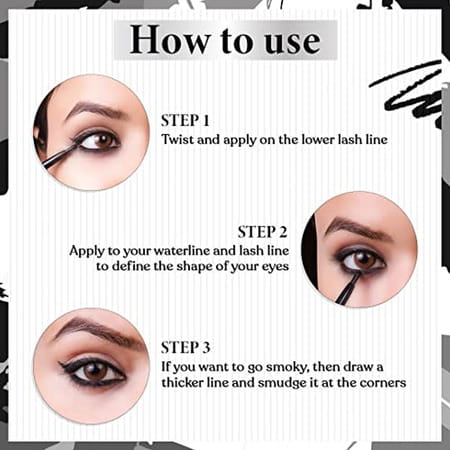 Tnw -The Natural Wash Eyecatchy Longstay Intense Kajal With Sunflower Seed Oil