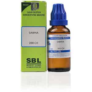 Sbl Sabina Dilution 200 Ch 30 Ml Pack Of 3