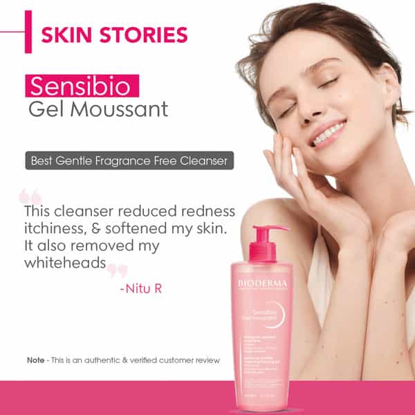 Bioderma Sensibio Gentle Soothing Micellar Cleansing Foaming Gel For Sensitive Skin 500Ml