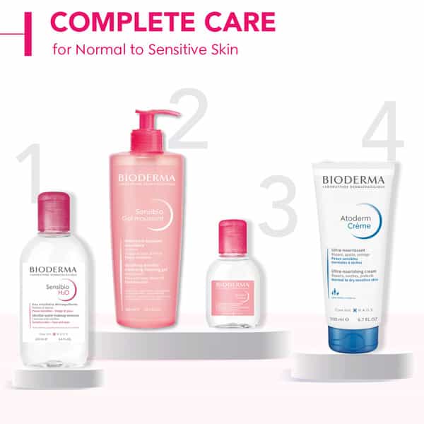 Bioderma Sensibio Gentle Soothing Micellar Cleansing Foaming Gel For Sensitive Skin 500Ml