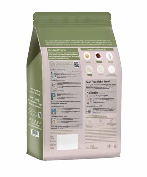 Truebasics Clean Yeast Protein Powder | 25G Protein Per Scoop (Coffee| 1Kg)