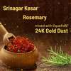 Gynoveda 24K Gold Face Serum For Skin Brightening With Kesar & Rosemary. Facial Like Glow. 90Ml