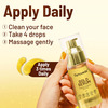 Gynoveda 24K Gold Face Serum For Skin Brightening With Kesar & Rosemary. Facial Like Glow. 90Ml