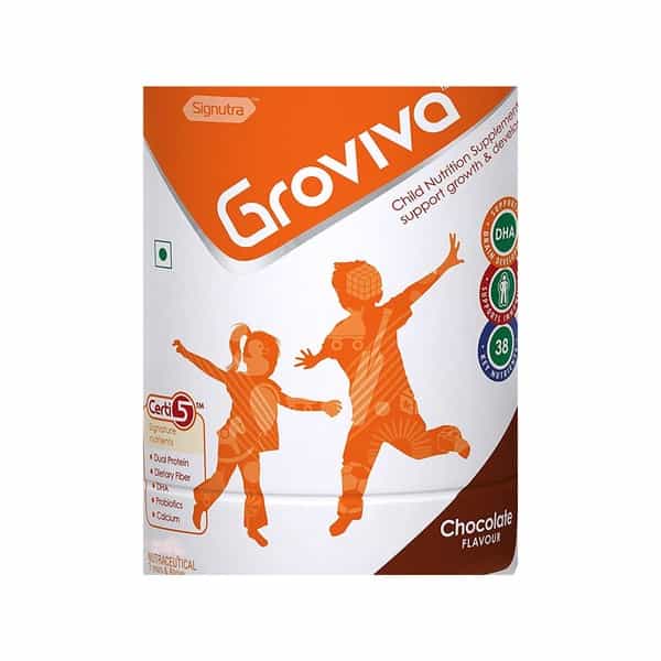 Groviva Chocolate Flavour Powder 15Gm