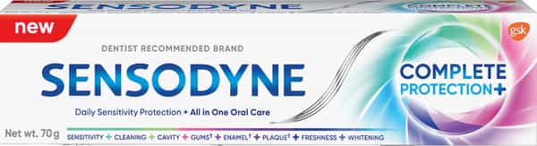 Sensodyne Toothpaste Complete Protection+ For Sensitive Teeth 70 Gm