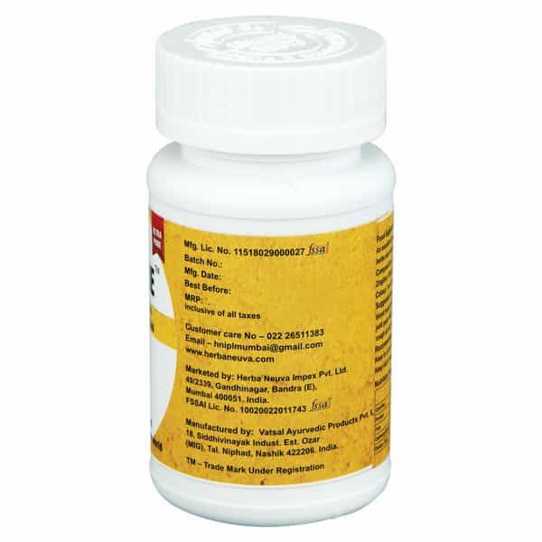 Herba Neuva Haldimmune Capsules With Lakadong Haldi.boosts Immunity & Joint Health- 1X 60 Capsules