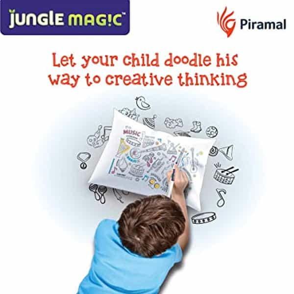 Jungle Magic Doodle Artz Seasons | White