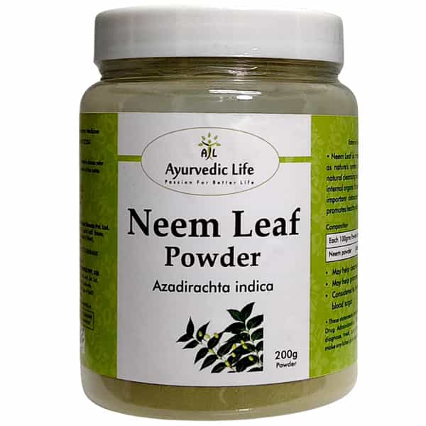 Al-Ayurvedic Life Neem Powder 200 Gms Pack Of 5