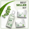 Cgg Cosmetics Aloe Vera Facial Kit - All Skin Types Vegan & Fragrance Free