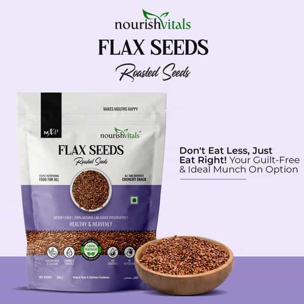 Nourishvitals Healthy Munching Combo Pumpkin Raw Unroasted Seeds + Chia Roasted Seeds (200Gm Each)