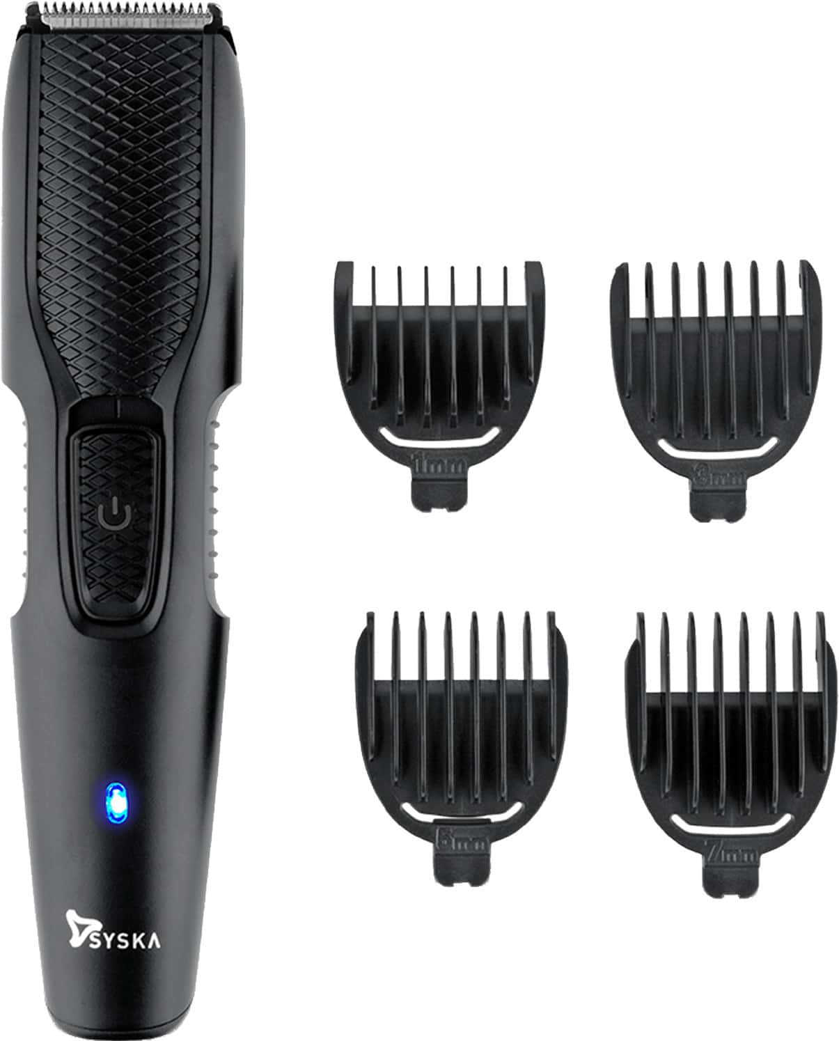 Syska Ht200u Runtime: 40 Min Trimmer For Men (Black)