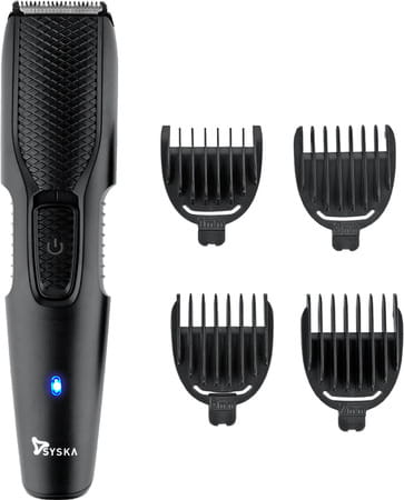 Syska Ht200u Runtime: 40 Min Trimmer For Men (Black)