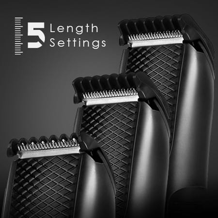 Syska Ht200u Runtime: 40 Min Trimmer For Men (Black)