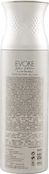 Ajmal 1 Evoke Silver For Men 1 Nightingale 1 Distraction 1 Magnetize Unisex Deodorant Combo Pack 4
