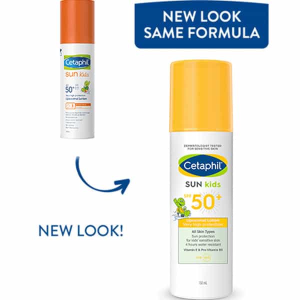 Cetaphil Sun Kids Spf 50+ | Very High Protection Liposomal Lotion | 150 Ml