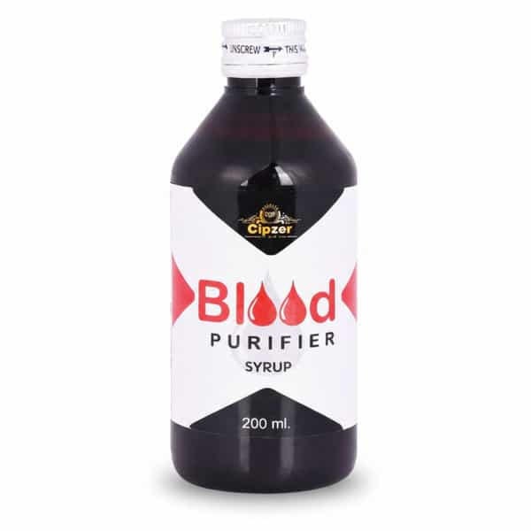 Cipzer Blood Purifier Syrup 200Ml | Supports Clear Skin| Detox & Healthy Blood