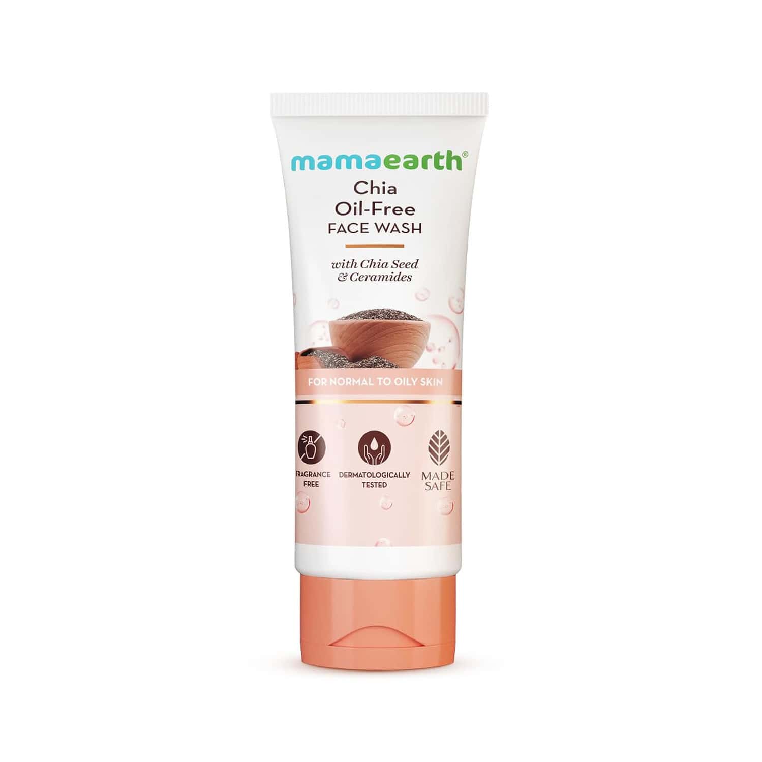 Mamaearth Chia Oil Free Face Wash With Chia Seed & Ceramides - 100ml