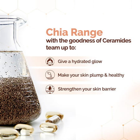 Mamaearth Chia Oil Free Face Wash With Chia Seed & Ceramides - 100Ml
