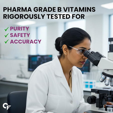 Carbamide Forte Vitamin B-Complex | B1 | B2 | B3 | B5 | B6 | B9 & B12 | For Women & Men - 120 Tablet