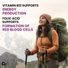Carbamide Forte Vitamin B-Complex | B1 | B2 | B3 | B5 | B6 | B9 & B12 | For Women & Men - 120 Tablet