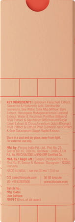 Biocule Oil Clear Clarifying Face Serum With Aha + Bha For Pore Tightening & Oil Control (30 Ml)