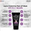 Lacto Calamine Face Peel Off Mask With Activated Charcoal And Vitamin E | 60 G | Pack Of 2