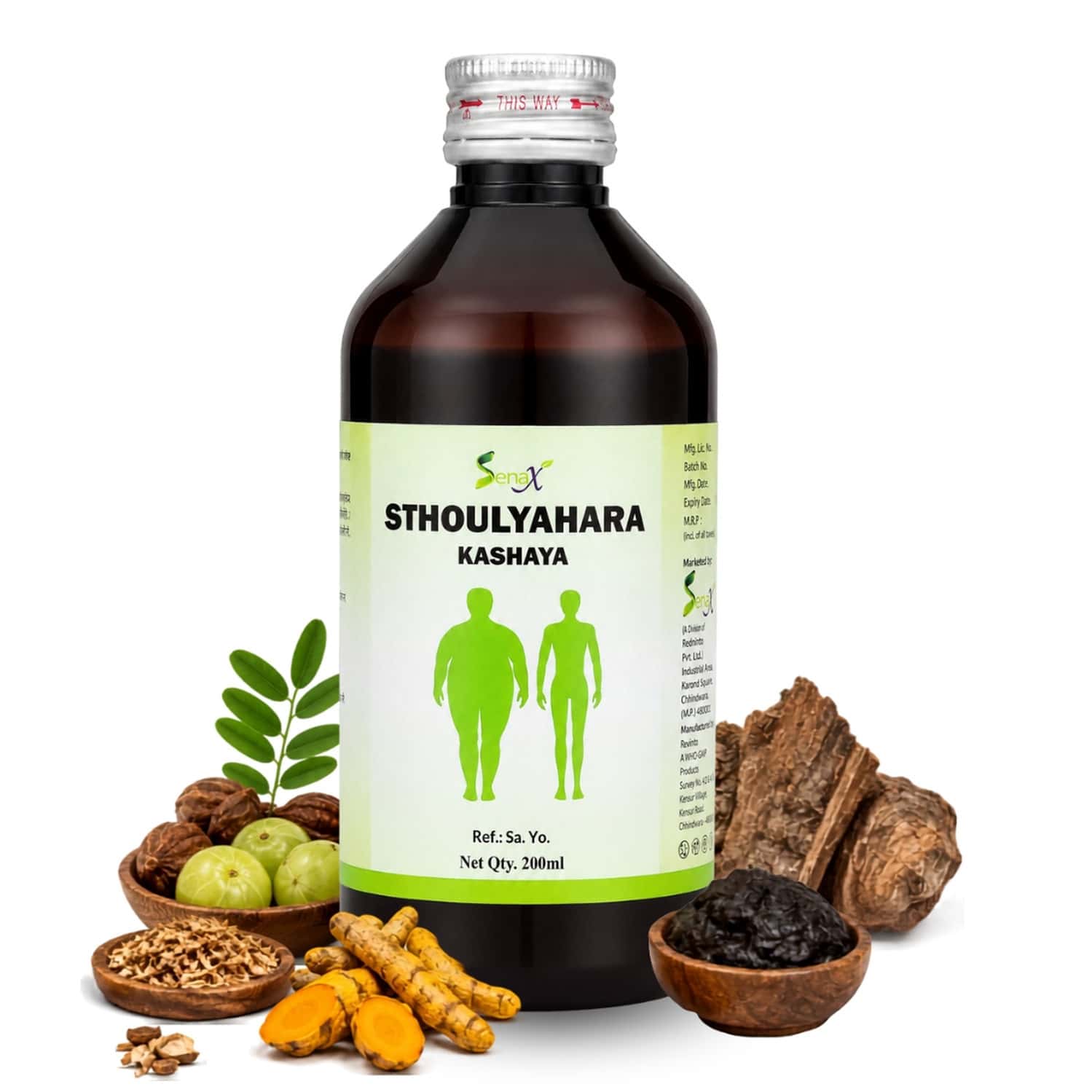 Revinto Sthoulyahara Kashaya | Ayurvedic Weight Management Support | 200ml
