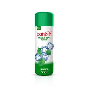 New Candid Menthol Cool Prickly Heat Powder 120 Gm