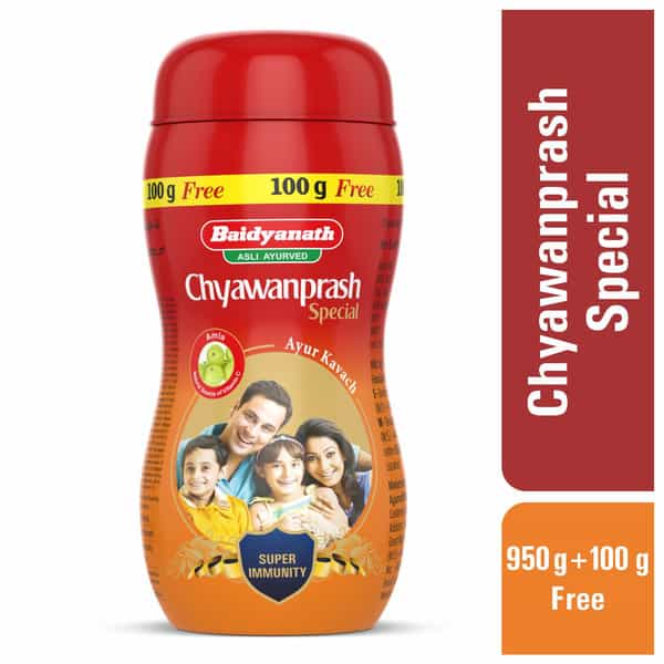 Baidyanath Asli Ayurved Chyawanprash Special 950G + 100G Free (Pack Of 2)