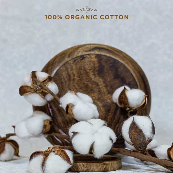 Pee Safe 100% Organic Cotton Biodegradable Panty Liners - Pack Of 15