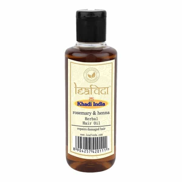 Khadi Leafveda Rosemary And Henna Hair Oil 210 Ml