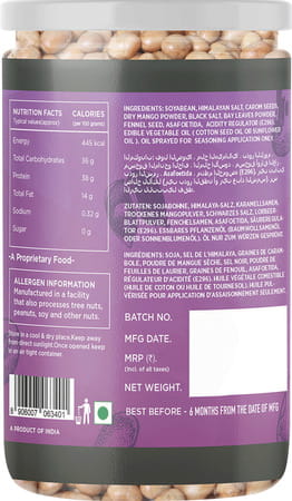 Healthy Treat Roasted Soyabean 400 Gm - Pack Of 2- 200 Gm Each