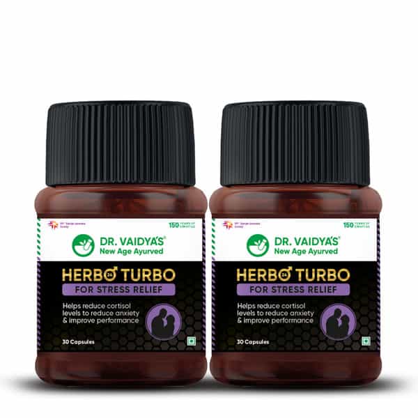 Dr. Vaidya's Herbo24turbo Made For Stress Relief(Pack Of 2)