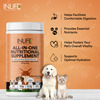 Inlife Nutritional Meal Mix Powder For Dogs Cats And Pets, Pet Protein Supplement - 500G (Chocolate)