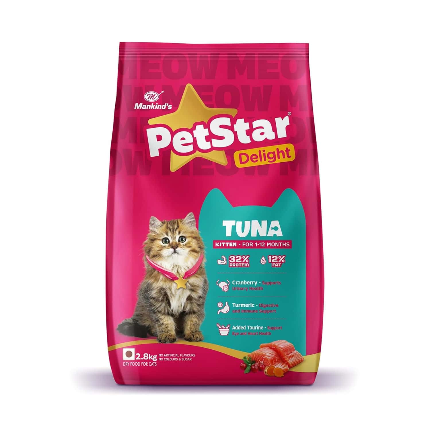 Petstar Kitten Tuna 2.8 Kg Dry Young Cat Food